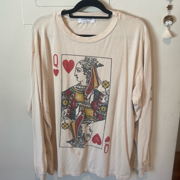 Free People Tops - Free People X Daydreamer Queen of Spades Tee